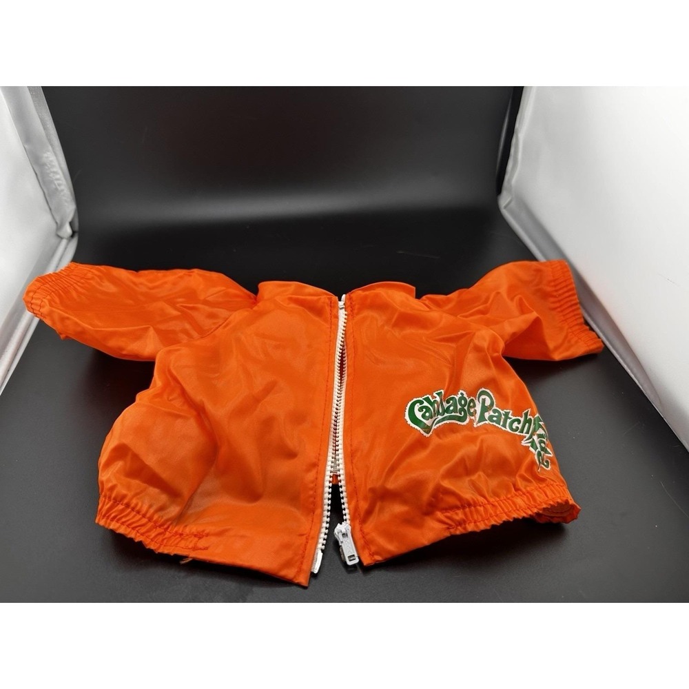Vtg 1983 Cabbage Patch Kids Orange Windbreaker Jacket‎ Coleco 1980s